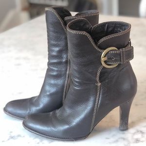 Coach leather Ankle Boots, size 8.5B